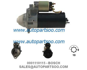 0001110115 0986013088 - BOSCH Starter Motor 12V 1.7KW 10T MOTORES DE ARRANQUE