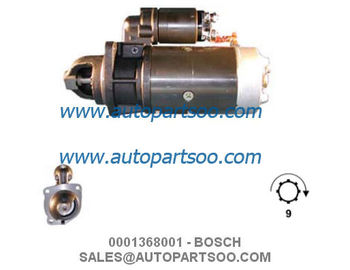 0001368001 0001368007 - BOSCH Starter Motor 24V 4KW 9T MOTORES DE ARRANQUE