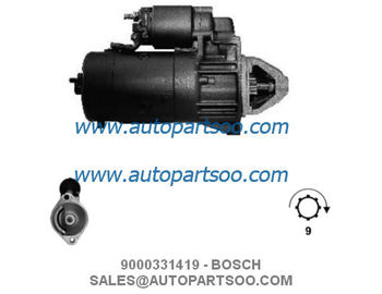 0001107068 0001107069 - BOSCH Starter Motor 12V 1.1KW 9T MOTORES DE ARRANQUE