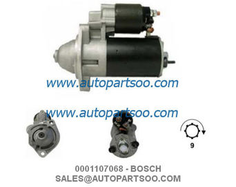 0001107068 0001107069 - BOSCH Starter Motor 12V 1.1KW 9T MOTORES DE ARRANQUE