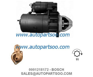 0001218172 0001218772 - BOSCH Starter Motor 12V 2.2KW 11T MOTORES DE ARRANQUE