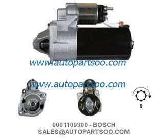 0001109300 0001109301 - BOSCH Starter Motor 12V 2.5KW 9T MOTORES DE ARRANQUE