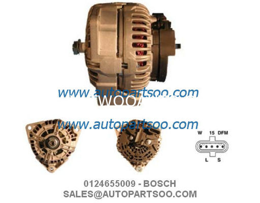 0124325012 0124325073 - BOSCH Alternator 12V 90A Alternadores
