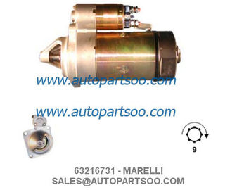 63216896 63216898 - MARELLI Starter Motor 12V 3KW 9T MOTORES DE ARRANQUE