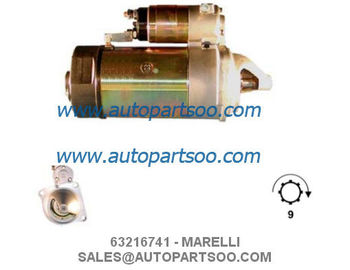 63216896 63216898 - MARELLI Starter Motor 12V 3KW 9T MOTORES DE ARRANQUE