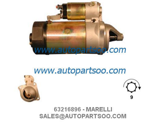 63217121 MT71A - MARELLI Starter Motor 12V 2.5KW 9T MOTORES DE ARRANQUE
