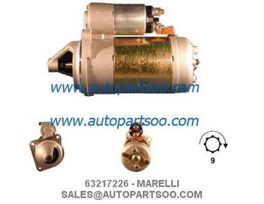 63217121 MT71A - MARELLI Starter Motor 12V 2.5KW 9T MOTORES DE ARRANQUE
