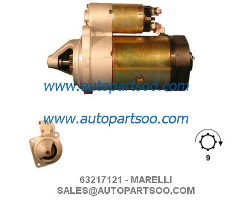 63217121 MT71A - MARELLI Starter Motor 12V 2.5KW 9T MOTORES DE ARRANQUE