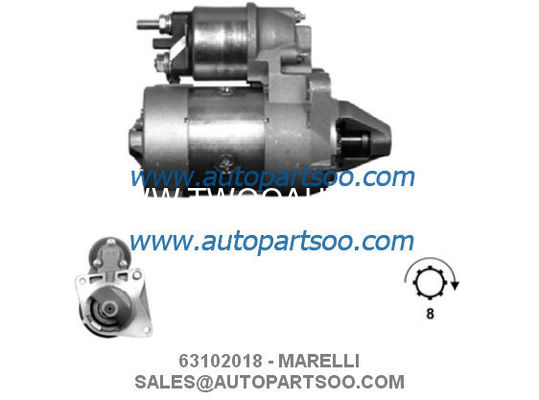 63102018 63102020 - MARELLI Starter Motor 12V 0.8KW 8T MOTORES DE ARRANQUE