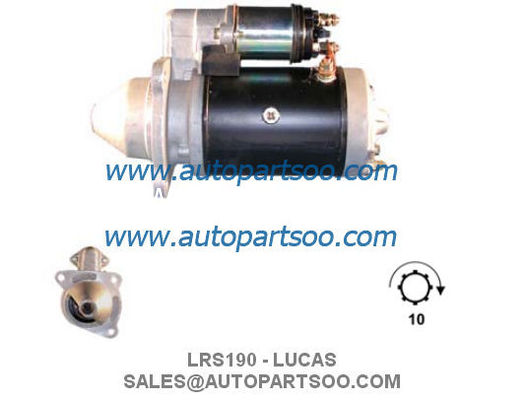 LRS162 LRS305 - LUCAS Starter Motor 12V 2.8KW 10T MOTORES DE ARRANQUE