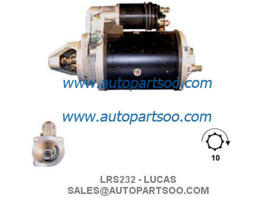 LRS162 LRS305 - LUCAS Starter Motor 12V 2.8KW 10T MOTORES DE ARRANQUE