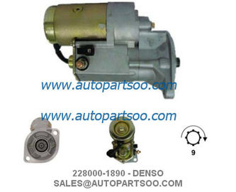 228000-3980 228000-3981 - DENSO Starter Motor 12V 1.7KW 11T MOTORES DE ARRANQUE