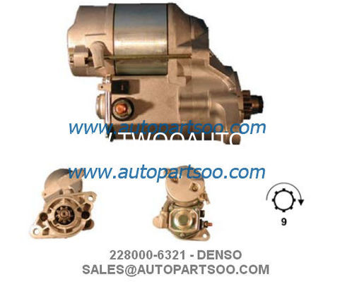 228000-5860 - DENSO Starter Motor 12V 2KW 10T MOTORES DE ARRANQUE