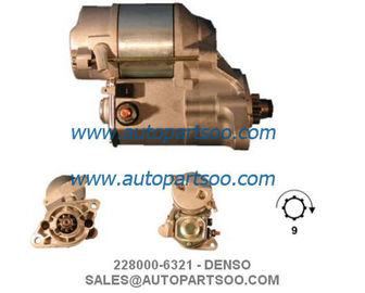 228000-6121 228000-6122 - DENSO Starter Motor 12V 1.2KW 10T MOTORES DE ARRANQUE