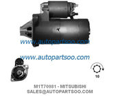 M1T71881 M1T71881A - MITSUBISHI 12V 1.4KW 10T Starter Motor M1T71881 M1T71881A