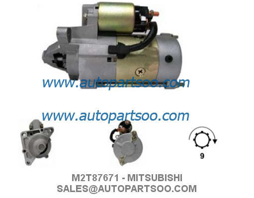 M9T60671 M9T60672 - MITSUBISHI Starter Motor 24V 5.5KW 12T MOTORES DE ARRANQUE