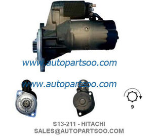 S13-211 S13-289 - HITACHI Starter Motor 12V 2KW 9T MOTORES DE ARRANQUE