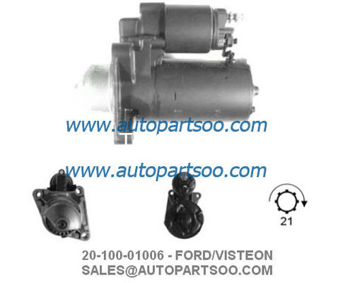 20-100-01006 95FB11000BC - FORD VISTEON Starter Motor 12V 1.1KW 21T MOTORES DE ARRANQUE