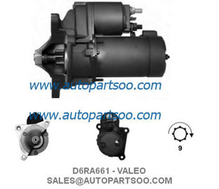 D6RA66 D6RA661 - VALEO Starter Motor 12V 1.1KW 9,10T MOTORES DE ARRANQUE