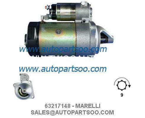 63216859 MT68MB - MARELLI Starter Motor 12V 3KW 9T MOTORES DE ARRANQUE