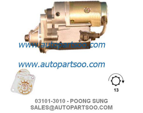 M60082 TM000A13901 - MANDO Starter Motor 12V 1.2KW 8T MOTORES DE ARRANQUE