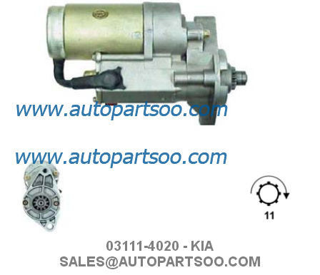 03111-4180 OK60G-18-400 POONG SUNG Starter Motor 12V 2.2KW 11T MOTORES DE ARRANQUE