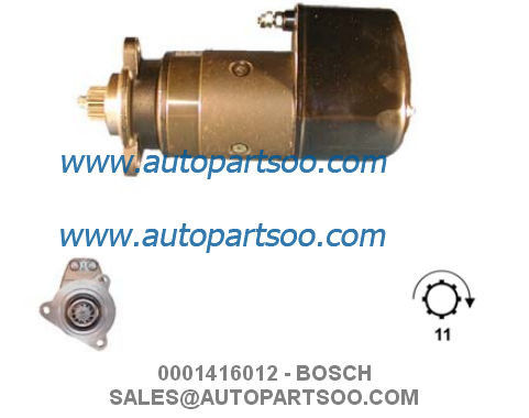 0001416033 - BOSCH Starter Motor 24V 5.4KW 9T MOTORES DE ARRANQUE