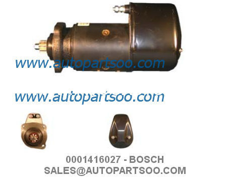 0001416050 - BOSCH Starter Motor 24V 5.4KW 11T MOTORES DE ARRANQUE