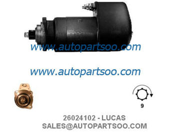 26024102 LRS00817 - LUCAS Starter Motor 24V 4.5KW 9T MOTORES DE ARRANQUE