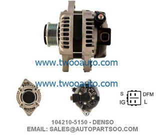 104210-3730 104210-3732 - DENSO Alternator 12V 100A Alternadores