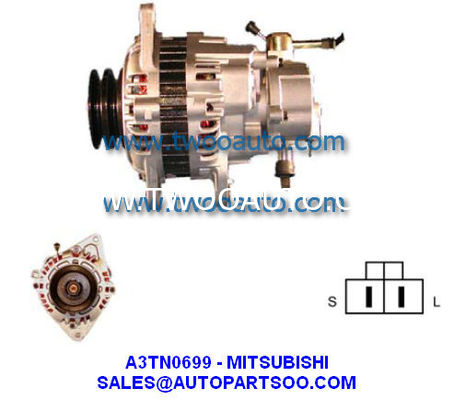 A4TA0591 0123520500 - MITSUBISHI Alternator 24V 90A Alternadores