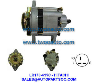 LR180-725 LR180-725C - HITACHI Alternator 12V 80A Alternadores