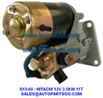 S13-68, S13-68A, S13-68C, S13-86 - HITACHI Starter Motor 12V 2.5KW 11T