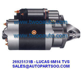 LUCAS TVS Starter Motor 6M14 SERIERS 12V 2.2KW 10T 26925131B 26M251