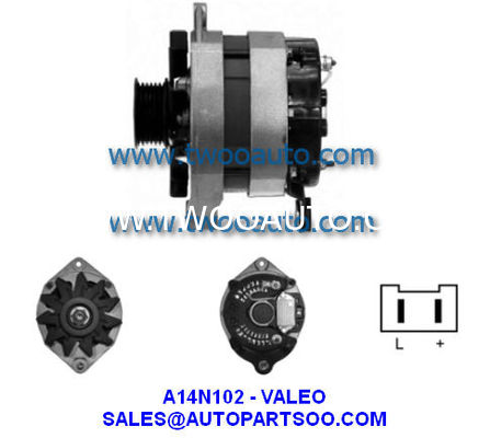 A13N207 VA362 VÀ362 - VALEO Alternator 12V 70A Alternadores