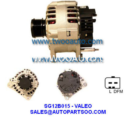 2542454 439316 SG12B041 - VALEO Alternator 12V 125A Alternadores
