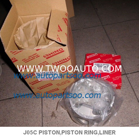WHOLESALE Hino J05C PISTON RING H07D H07C H06C EH700 Piston Pin For Hino Truck