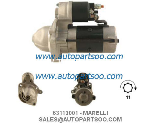 63113001 63193001 - MARELLI Starter Motor 12V 1.8KW 11T MOTORES DE ARRANQUE