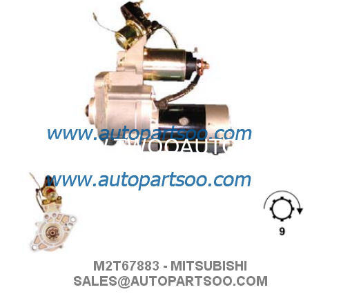M2T67883 M2T67884 - MITSUBISHI Starter Motor 24V 3.2KW 9T MOTORES DE ARRANQUE