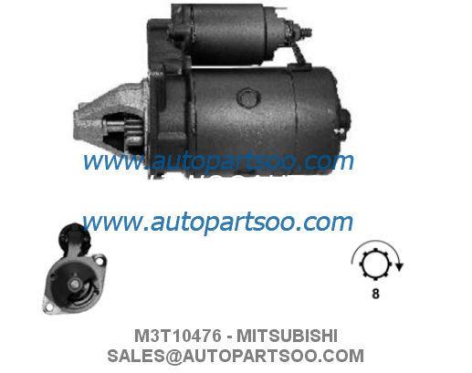 M3T10475 M3T10476 - MITSUBISHI Starter Motor 12V 0.9KW 8,11T MOTORES DE ARRANQUE