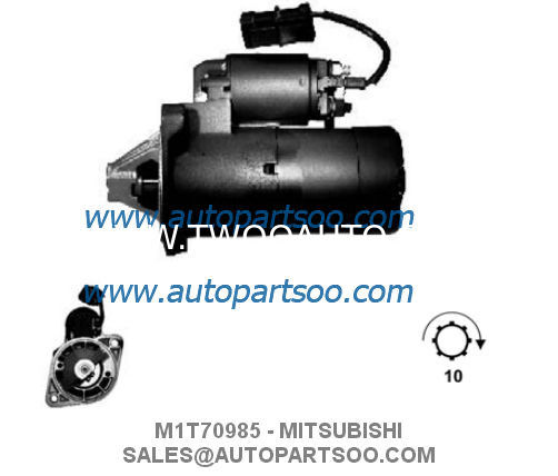 M1T70985 LRS01268 - MITSUBISHI Starter Motor 12V 1.4KW 10T MOTORES DE ARRANQUE