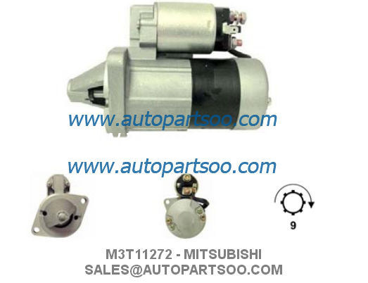 M3T11272 MCA13-1 - MITSUBISHI Starter Motor 12V 0.8KW 9T MOTORES DE ARRANQUE