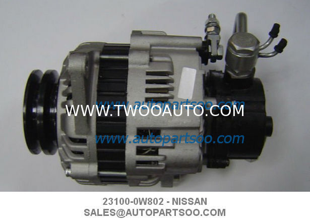 LR1100-705C 23100-0W802 - NISSAN Alternator 12V 100A Alternadores TD42T TD27 ETI