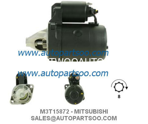 M3T15872 M3T25782 - MITSUBISHI Starter Motor 12V 0.9KW 8T MOTORES DE ARRANQUE