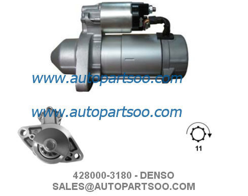 428000-3180 428000-4920 - DENSO Starter Motor 12V 2.0KW 11T MOTORES DE ARRANQUE