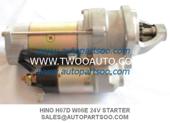 Brand New HINO Starter Motor For Hino FD FC HO7D WO6E 24V