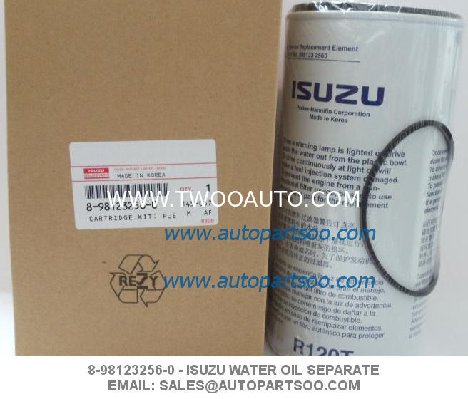 Oil Water Separator ISUZU Fuel Cartridge Kit (8-98123256-0)