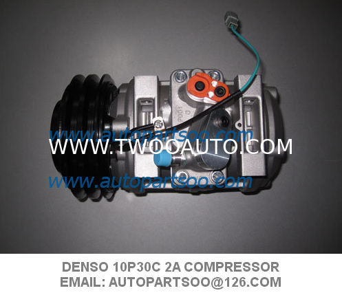 DENSO 10P30C 2A 24,12V 447220-0390 Air Conditioning Compressor Coaster