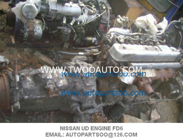 NISSAN FE6 ENGINE , USED JAPAN ENGINE ASSY , NISSAN FE6 ENGINE