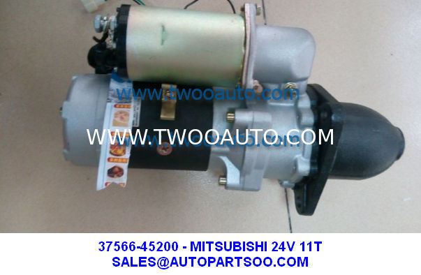 37566-35200, 3756645200 - MITSUBISHI NEW STARTER 24V 7.5KW 11T MOTORES DE ARRANQUE